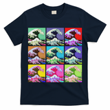 Fine Pop Art Great Wave Retro T-Shirt