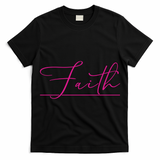 Faith Pink Christian T-Shirt
