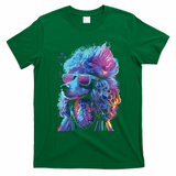 Funny Poodle Colorful Poodle Wearing Sunglasses T-Shirt - Irish Green