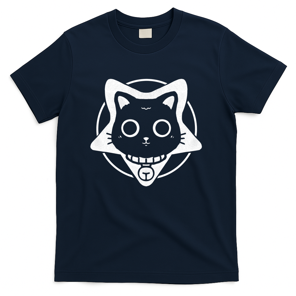 Feline Pentacle - Navy