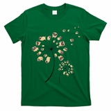Funny Pug Gift For  Cool Flower Dog Dandelion Lover T-Shirt - Irish Green