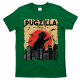 Funny Pug Pugzilla Funny Dog Pug T-Shirt - Irish Green