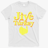 Funny Retro Jive Thanksgiving Turkey T-Shirt - White