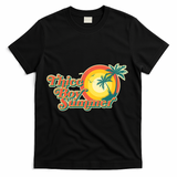 Funny Retro Thicc Boy Summer T-Shirt - Black
