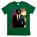 Funny Retro Vintage Election Vote Dog T-Shirt - Irish Green