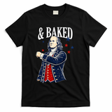 Funny Shake And Bake 4th Of July Couple Matching T-Shirt - Black