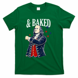 Funny Shake And Bake 4th Of July Couple Matching T-Shirt - Green
