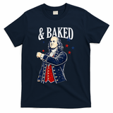Funny Shake And Bake 4th Of July Couple Matching T-Shirt - Navy