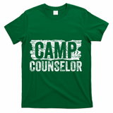 Funny Summer Camp Counselor Staff Director Teacher T-Shirt - Green