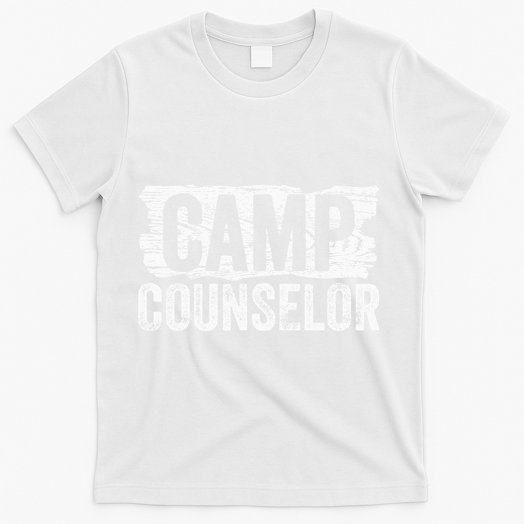 Funny Summer Camp Counselor Staff Director Teacher T-Shirt - White