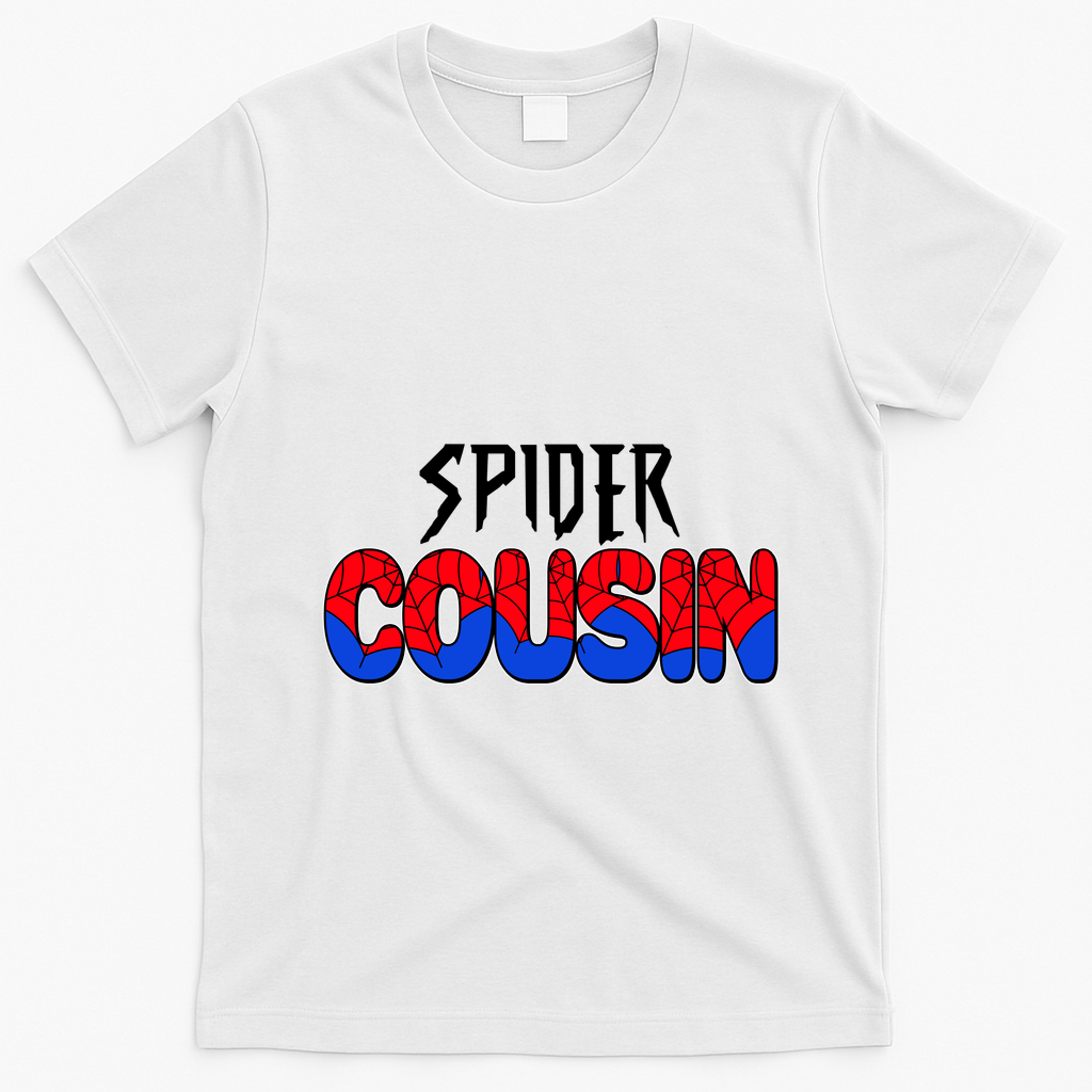 Funny Spider Cousin Matching Family Shirts T-Shirt - White