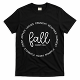 Fall Sweet Fall Festive T-Shirt - Black