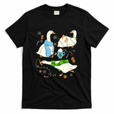 Festive Silly Geese - Black