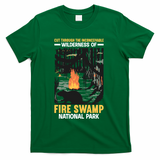 Fire Swamp National Park T-Shirt - Green