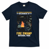 Fire Swamp National Park T-Shirt - Navy