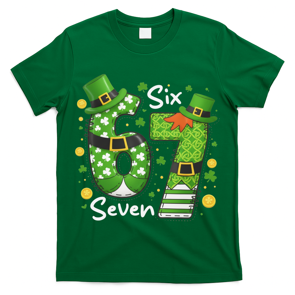 Funny St Patrick's Day 67 Meme T-Shirt