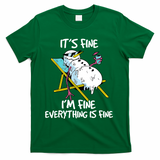 Funny Summer Vacation Gnomies Gnomes For Christmas In July T-Shirt - Green