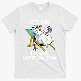 Funny Summer Vacation Gnomies Gnomes For Christmas In July T-Shirt - White