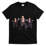 Funny Trump Dancing Dance Moves Rally Maga T-Shirt - Black