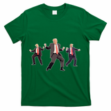 Funny Trump Dancing Dance Moves Rally Maga T-Shirt - Green