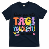Funny Test Day I Love The Last Day Of State Testing Teacher T-Shirt - Navy