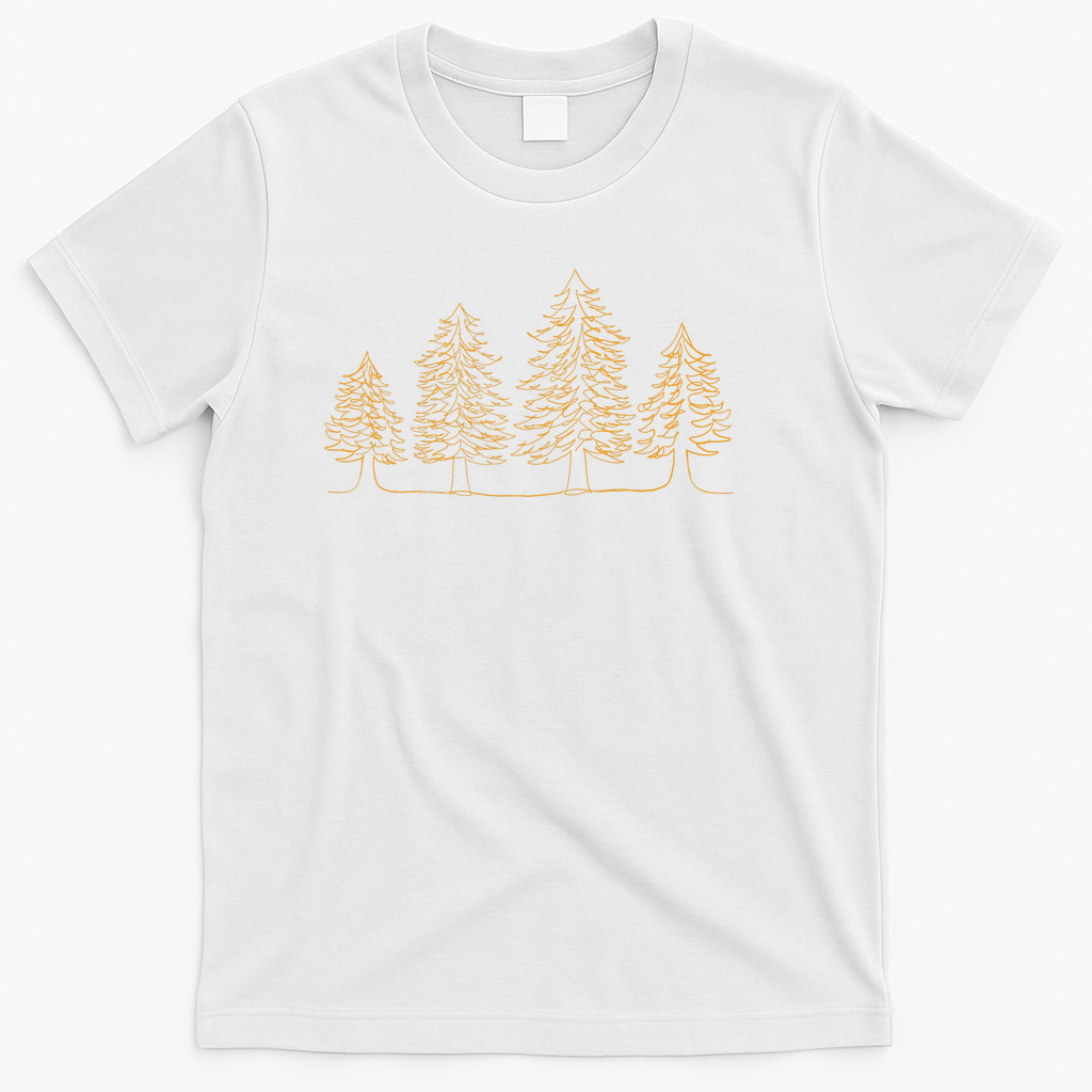 Family Thanksgiving Forest - White