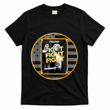 Funny Trump Fight Meme Coin Crypto President T-Shirt - Black