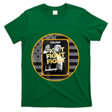 Funny Trump Fight Meme Coin Crypto President T-Shirt - Green
