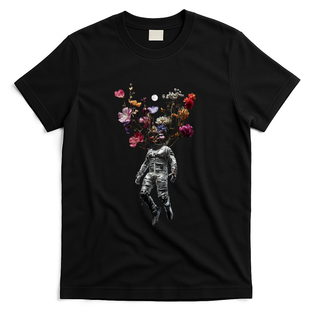 Floral Transmission - Black