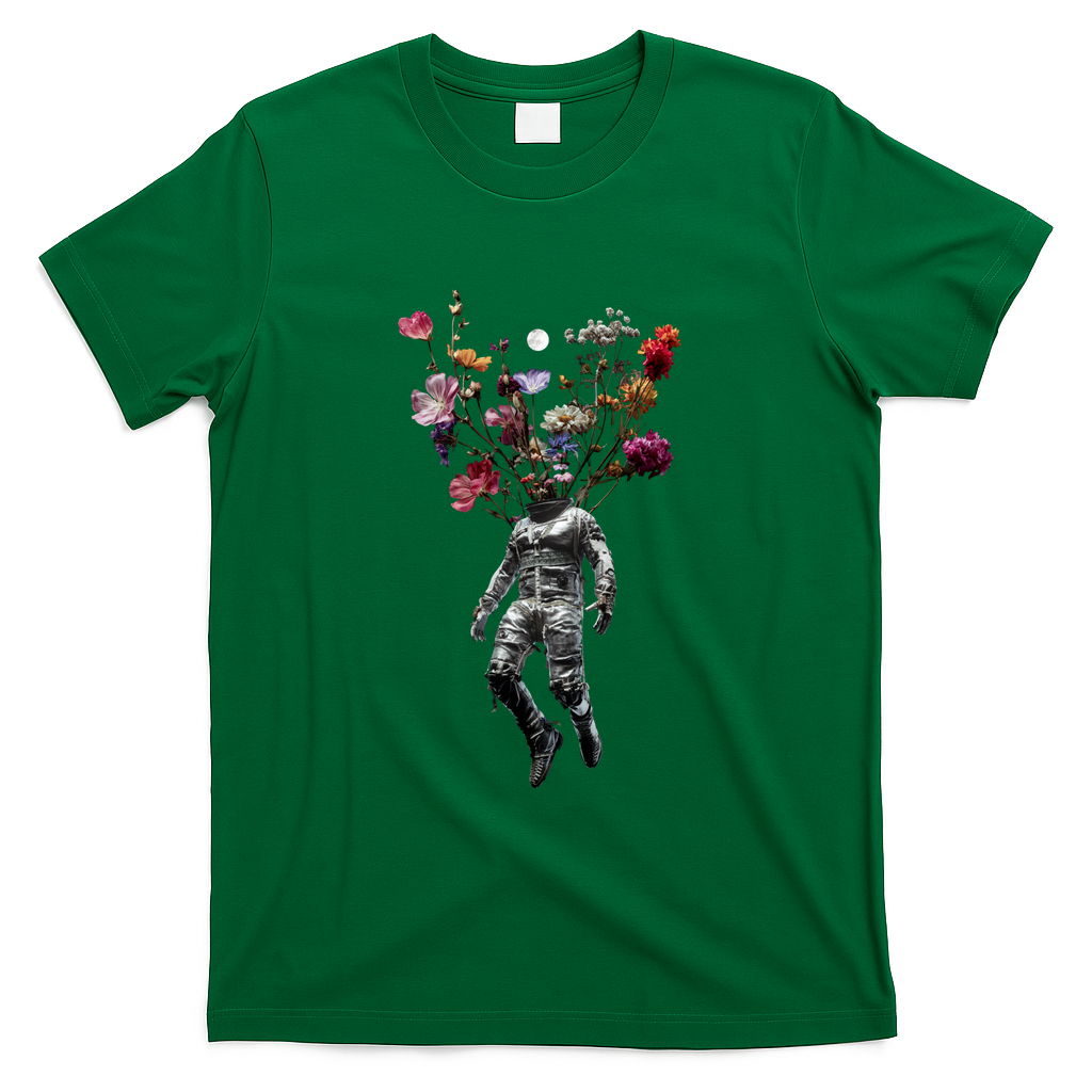 Floral Transmission - Green