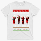 Funny Trump Make Christmas Great Again Ugly Christmas Sweater Xmas T-Shirt - White