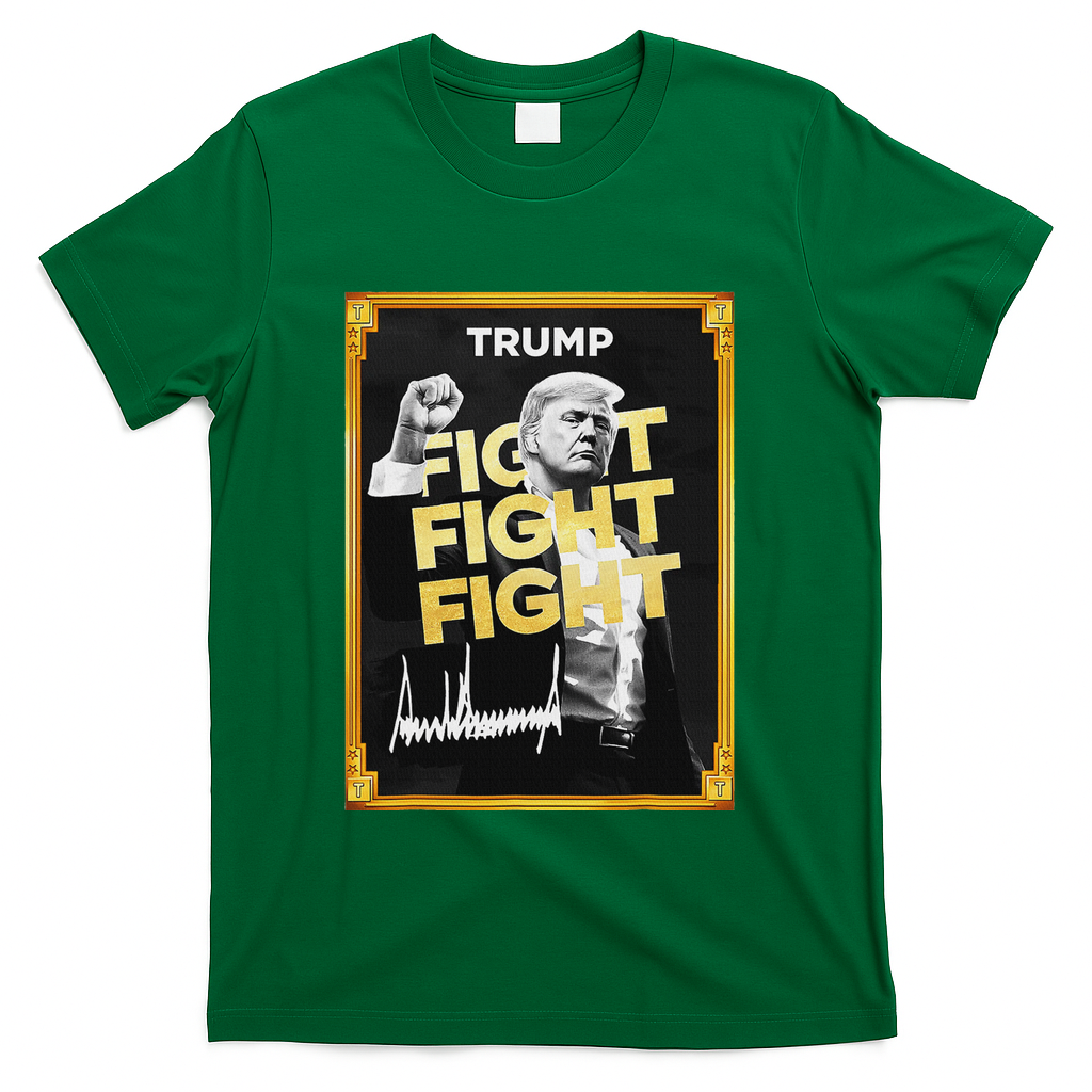 Funny Trump Meme Coin Crypto President Meme T-Shirt - Green