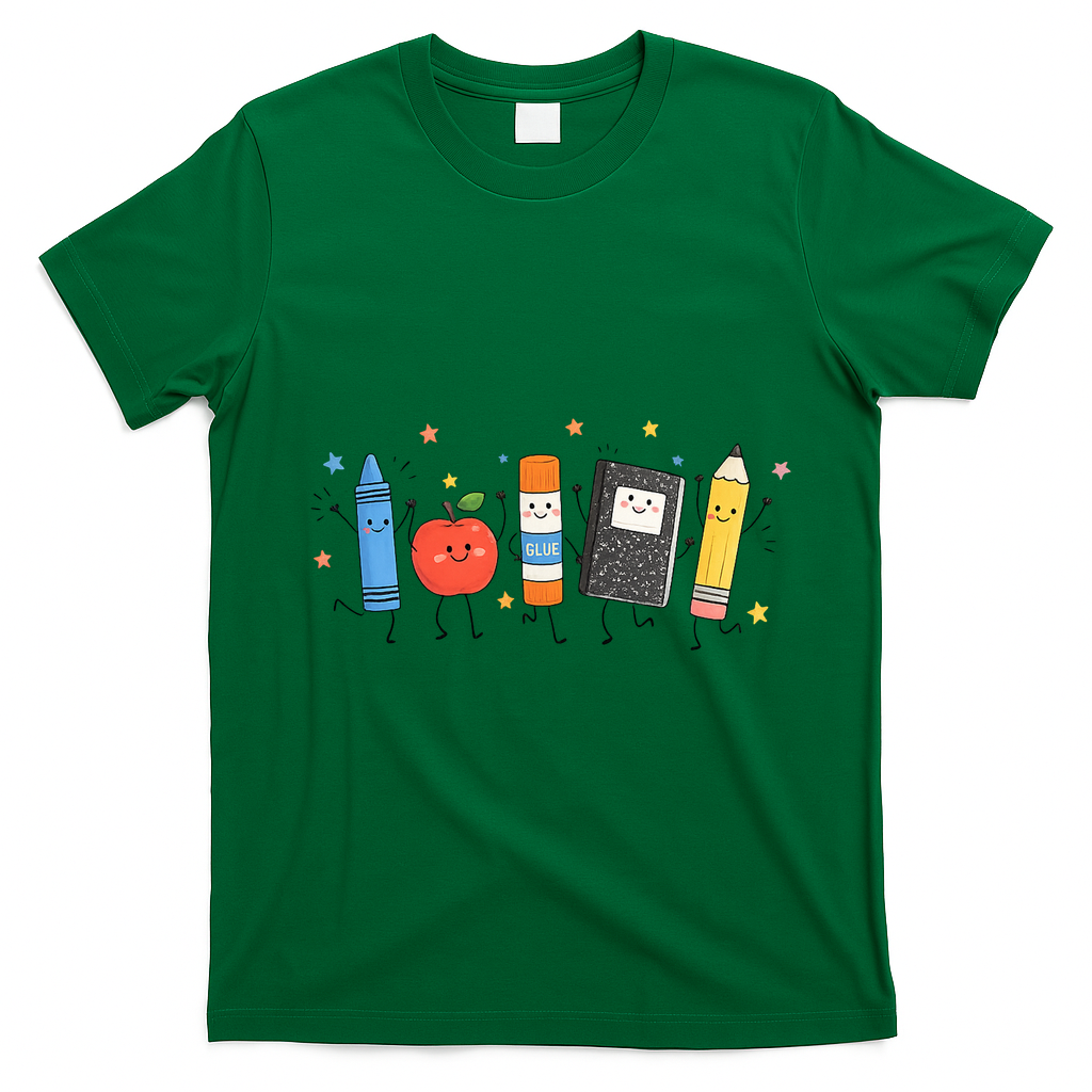 Funny Teacher Students Life Back To School T-Shirt - Irish Green