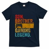 Funny Video Gamer Son Brother Gaming Legend Gift T-Shirt