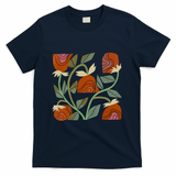 Five Wild Roses - Navy