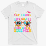 Goodbye 1st Grade Graduation To 2nd Grade But First Summer T-Shirt - White