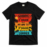 Goodbye 2nd Grade Hello Summer Last Day Of School Graduation T-Shirt - Black