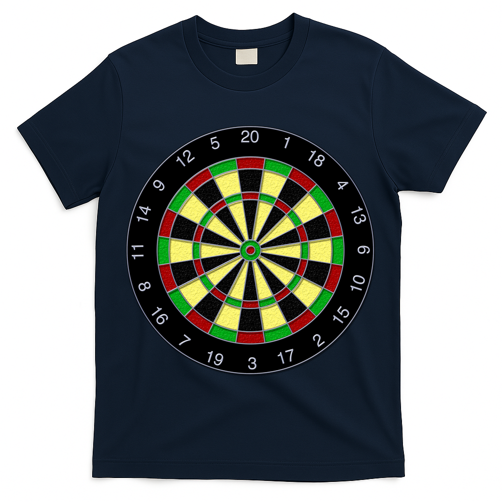 Flat Dart Board Gaming T-Shirt