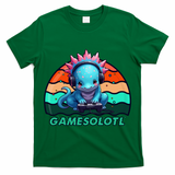 Gamesolotl Axolotl Gamer Kawaii Anime Gaming  T-Shirt