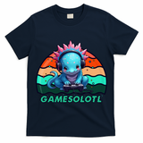 Gamesolotl Axolotl Gamer Kawaii Anime Gaming  T-Shirt