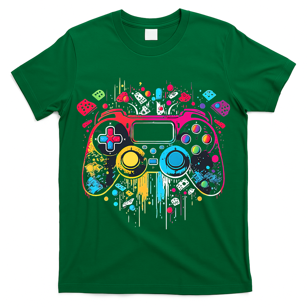 Gamer Aesthetic Graphic Gaming Video Games Boys Teens  T-Shirt
