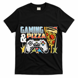Gaming And Pizza Lover Fan T-Shirt