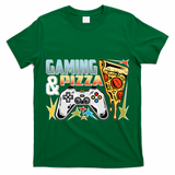 Gaming And Pizza Lover Fan T-Shirt
