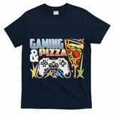 Gaming And Pizza Lover Fan T-Shirt