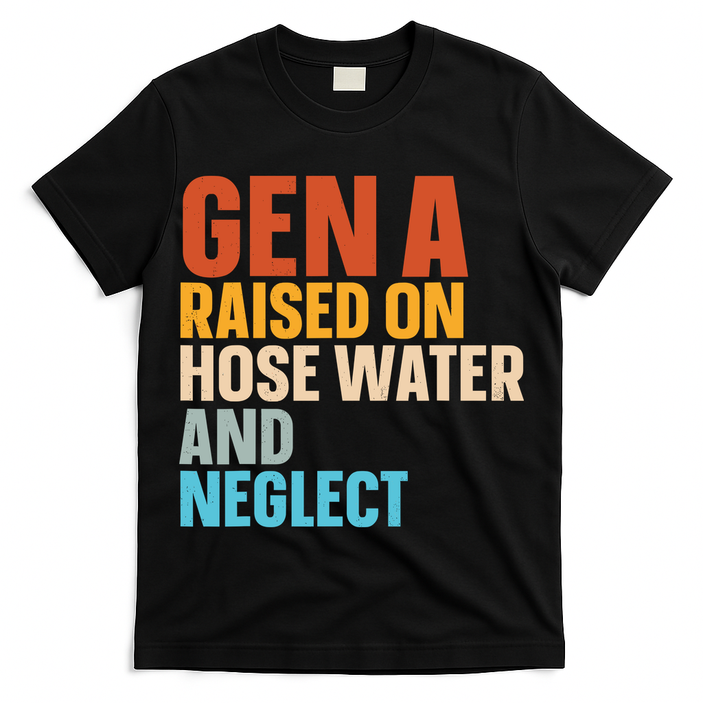 Gen A Raised On Hose Water And Neglect T-Shirt