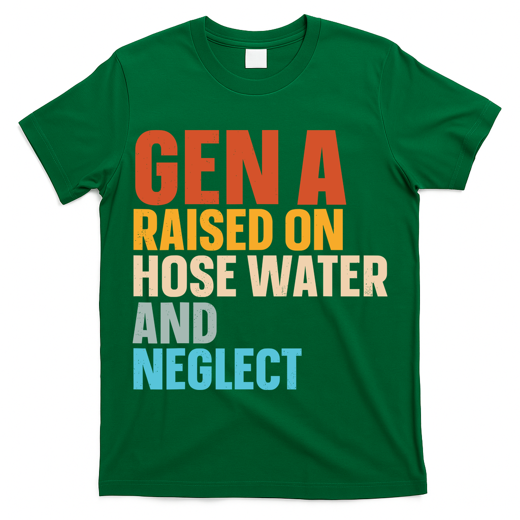 Gen A Raised On Hose Water And Neglect T-Shirt