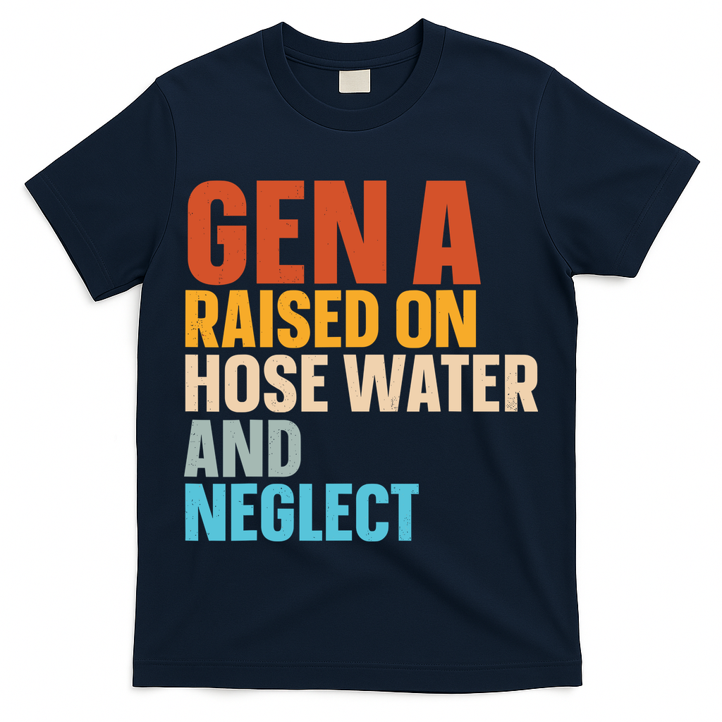 Gen A Raised On Hose Water And Neglect T-Shirt