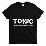 Gin And Tonic Couples Matching Halloween Costume T-Shirt - Black