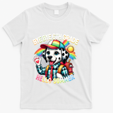 Graduation Bye Bye 6th Grade Hello 7th Grade Hello Summer Gift T-Shirt - White
