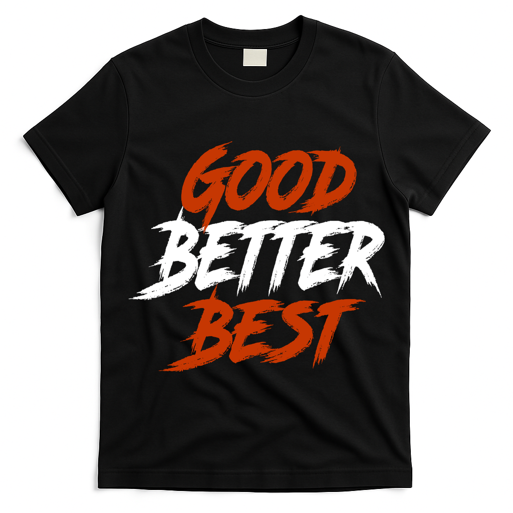 Good Better Best Bears Sports Football T-Shirt